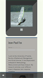 Mobile Screenshot of jean-paulfox.com